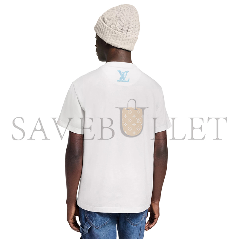 l0vis Vvtt0n embroidered signature t-shirt 1aikd5